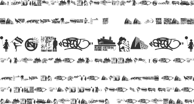 This Is My Town 2 font preview