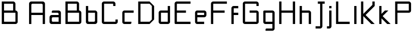 B font