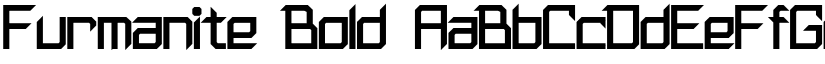 Furmanite Bold font