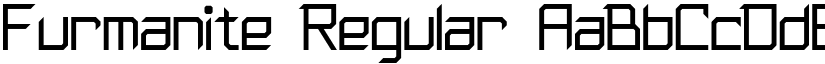 Furmanite Regular font