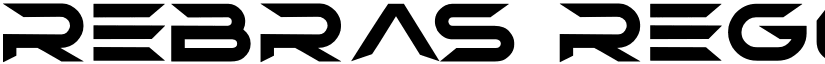Rebras Regular font