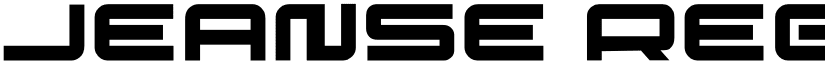 JEANSE Regular font