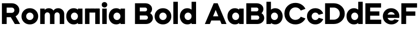 Romania Bold font