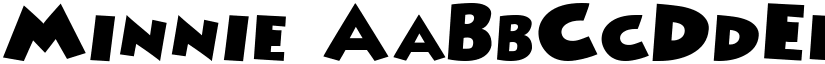 Minnie font
