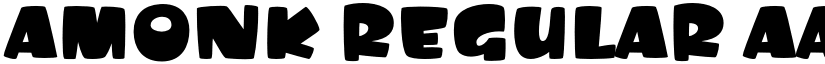 Amonk Regular font