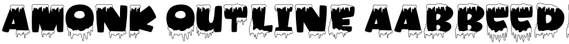 Amonk Outline font