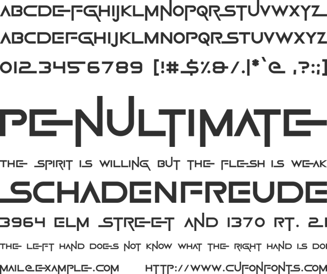 Game Of Squids font preview