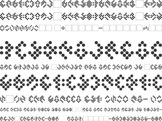 Tellarite font preview