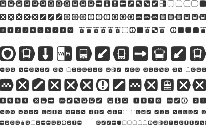 MetroFont font preview