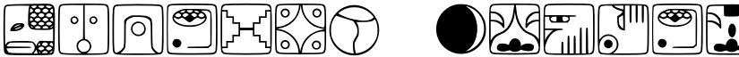 tzolkin Regular font