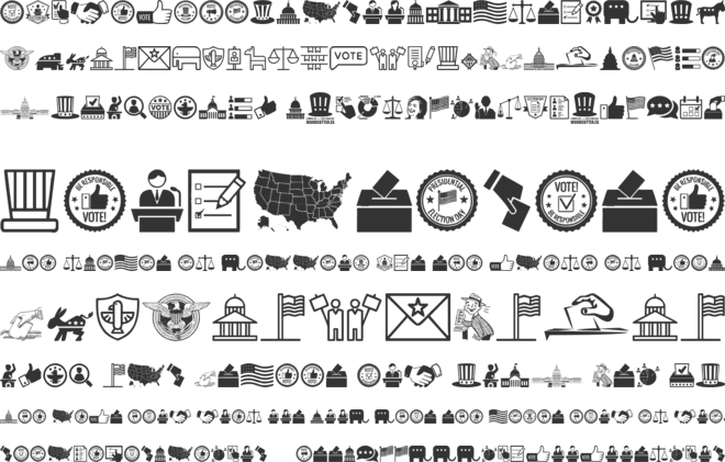 us election font preview