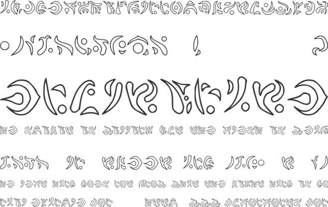 Navalar font preview