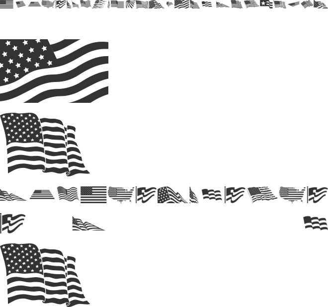 Look for America font preview