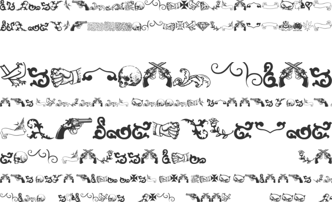 LRT Sweet Nothings font preview