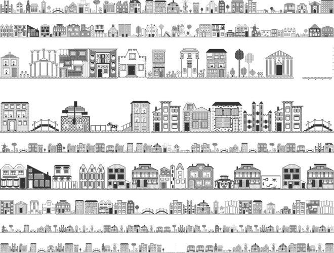 Houses Two font preview