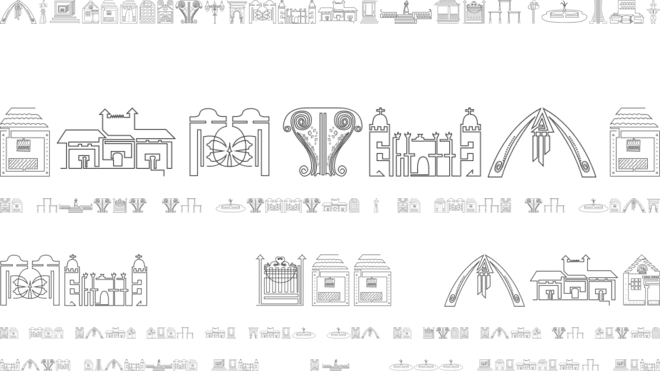 Pradiconos font preview