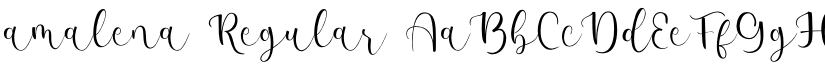 amalena font download