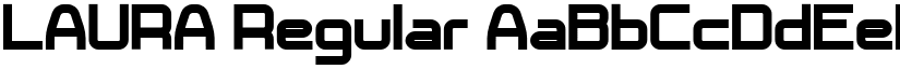 LAURA font download