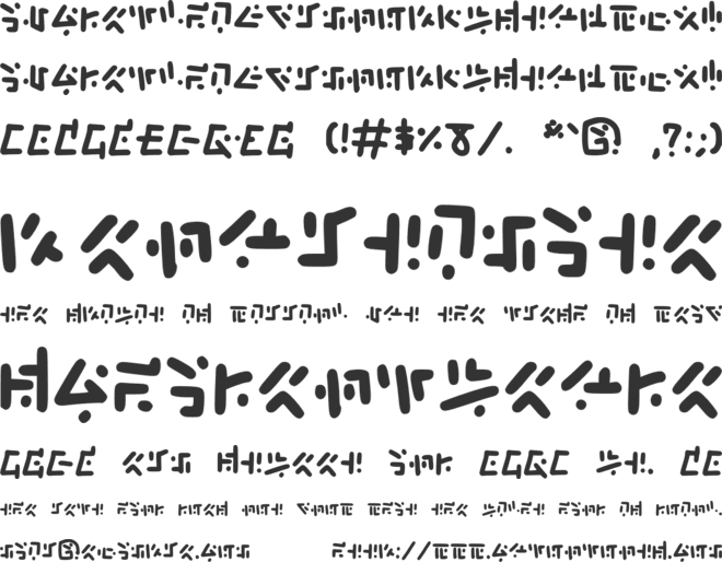 Verlanerand font preview