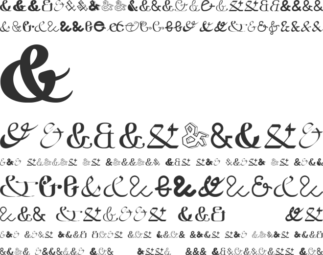 Etaday free font preview