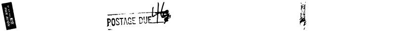 Dead Letter Office Seventeen Regular font