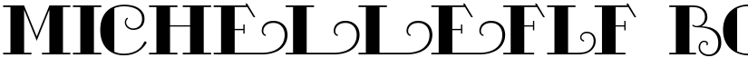 MichelleFLF Bold font