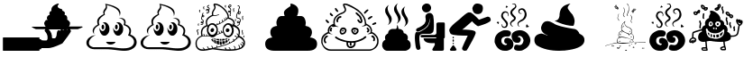 Poop Regular font
