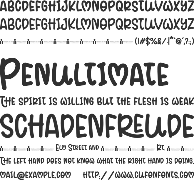 Christ Moon font preview