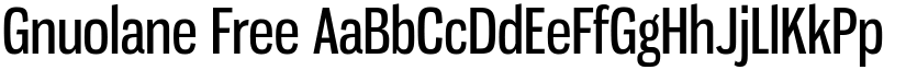 Gnuolane Free font