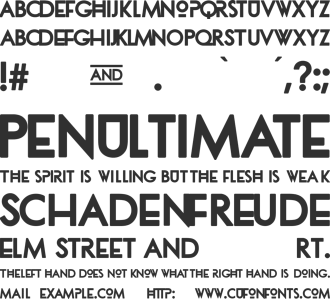 dionisia font preview