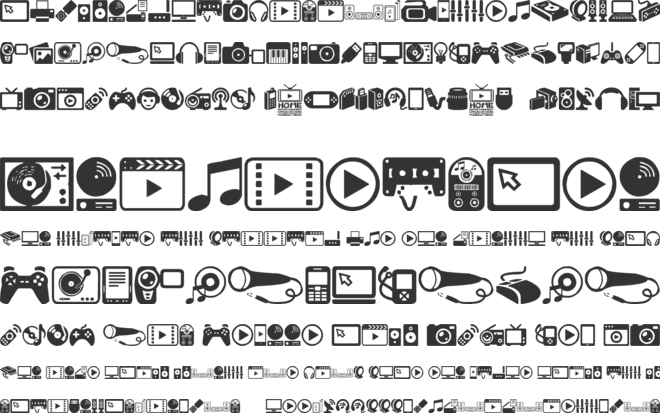 Home Entertainment font preview