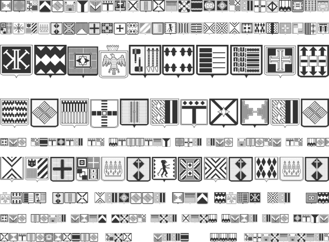 Fantasy Shields Two font preview