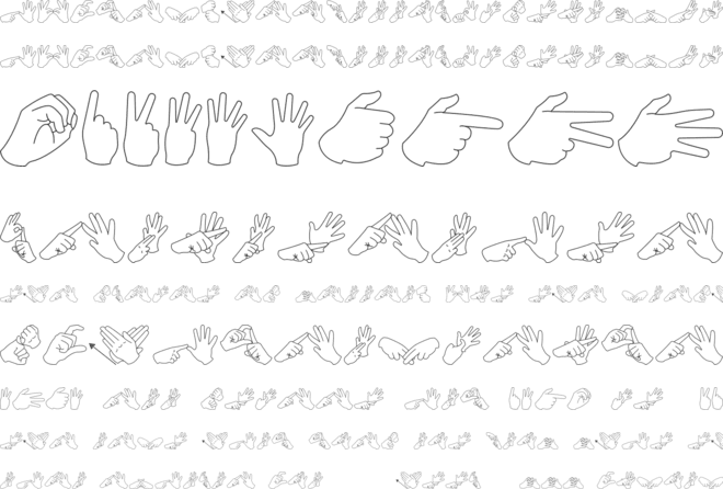 AuslanFingerSpelling font preview