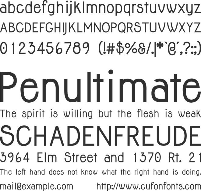 Jolly font preview