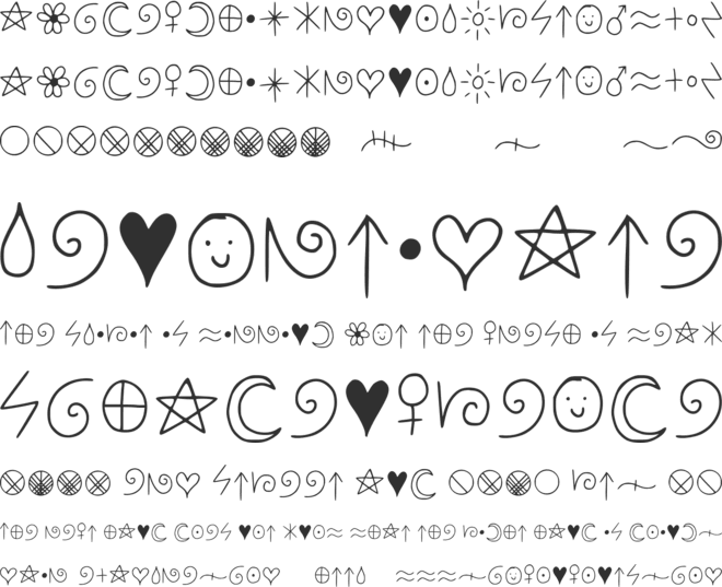 Fairy Code font preview