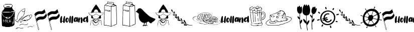 Holland Dingbats Regular font