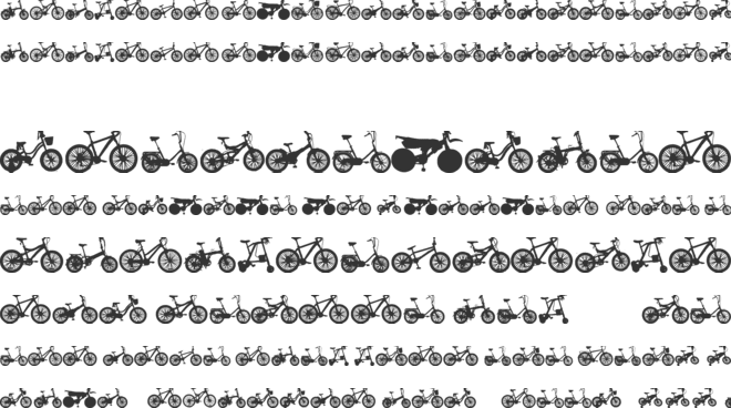bicycle tfb font preview