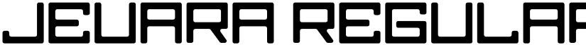 jeuara Regular font