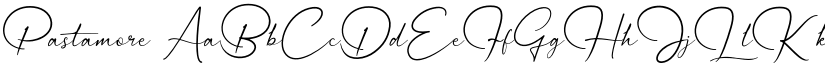 Pastamore font