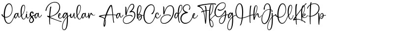 Lalisa Regular font