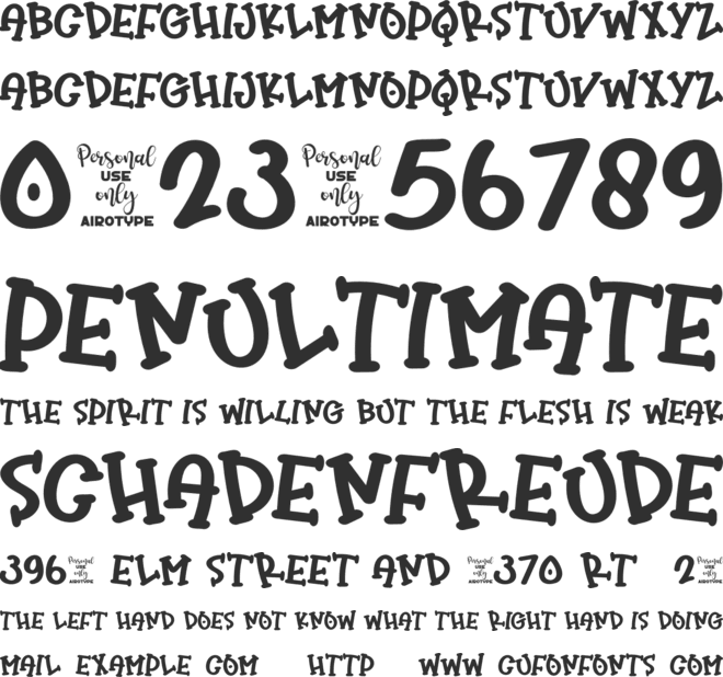 Hello Pumpkin font preview