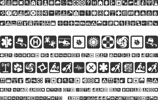 Disaster font preview