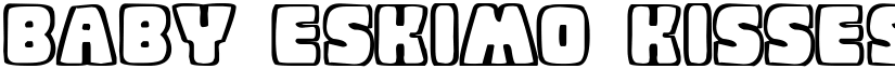 Baby Eskimo Kisses font