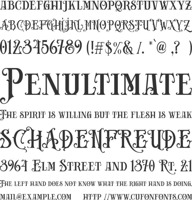 Carllosta DEMO font preview