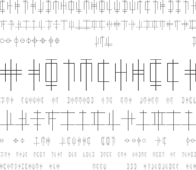 ORIGIN ALPHABET font preview