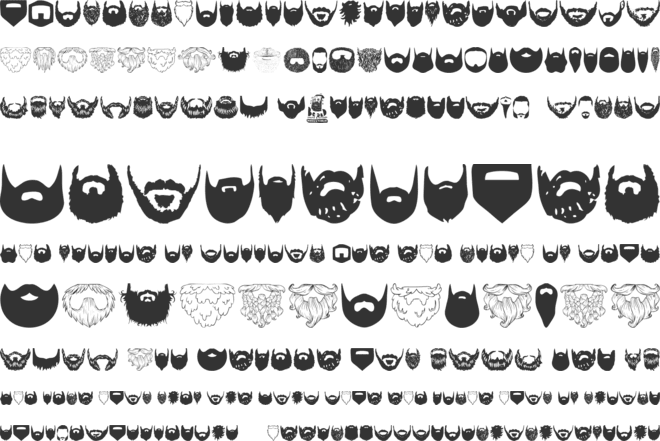 Beard font preview