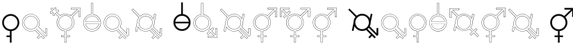 Gender Dorama font download
