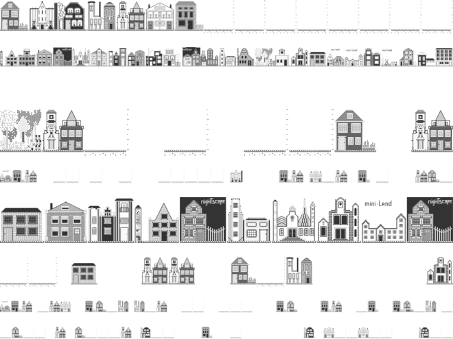 Houses Five font preview