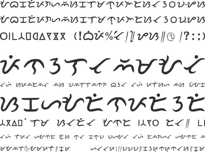 Apu font preview