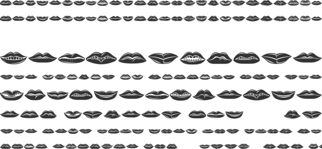 Lippen font preview